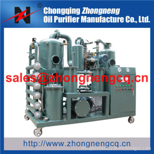 Series ZYD Double Stage Vacuum Insulating Oil Regeneration Purifier